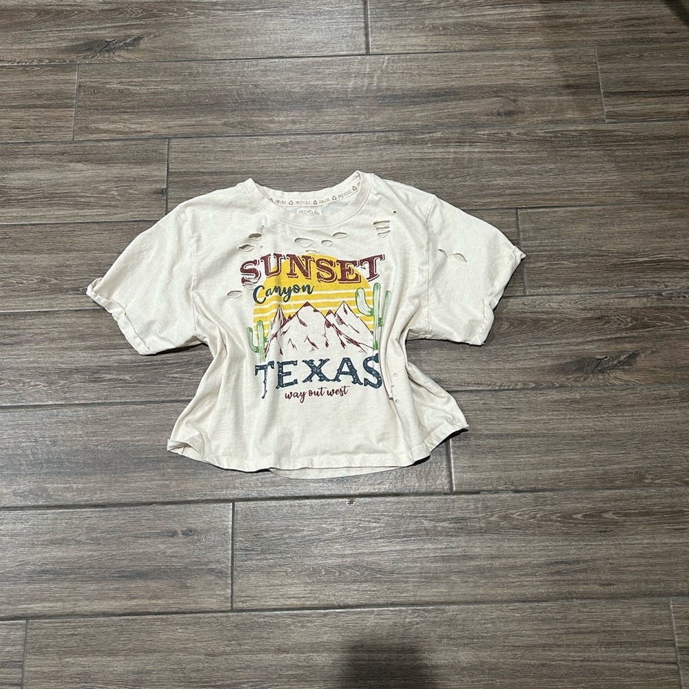 Sunset Canyon Texas Graphic Tee
